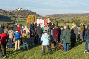 Einweihung der Tafel